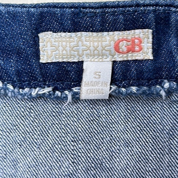 Gianni Bini Belted Denim Mini Skirt Size S - Picture 10 of 15